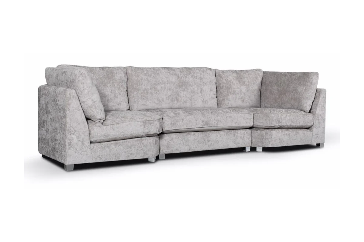 Bishop U-Shaped Sofa Truffle Luxe Chenille - Image 8