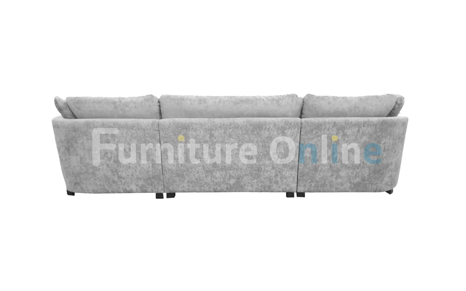 Bishop U-Shaped Sofa Truffle Luxe Chenille - Image 9