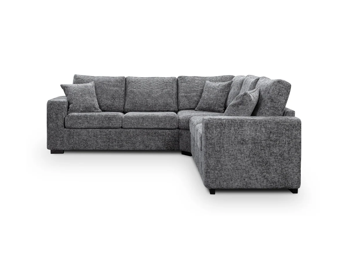 Chestnut Sofa Bed Slate Enzo Fabric - Image 3