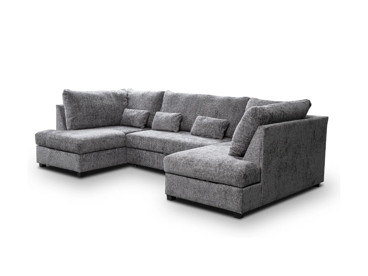 Meridian U Shaped Sofa Bed with Storage - Image 11