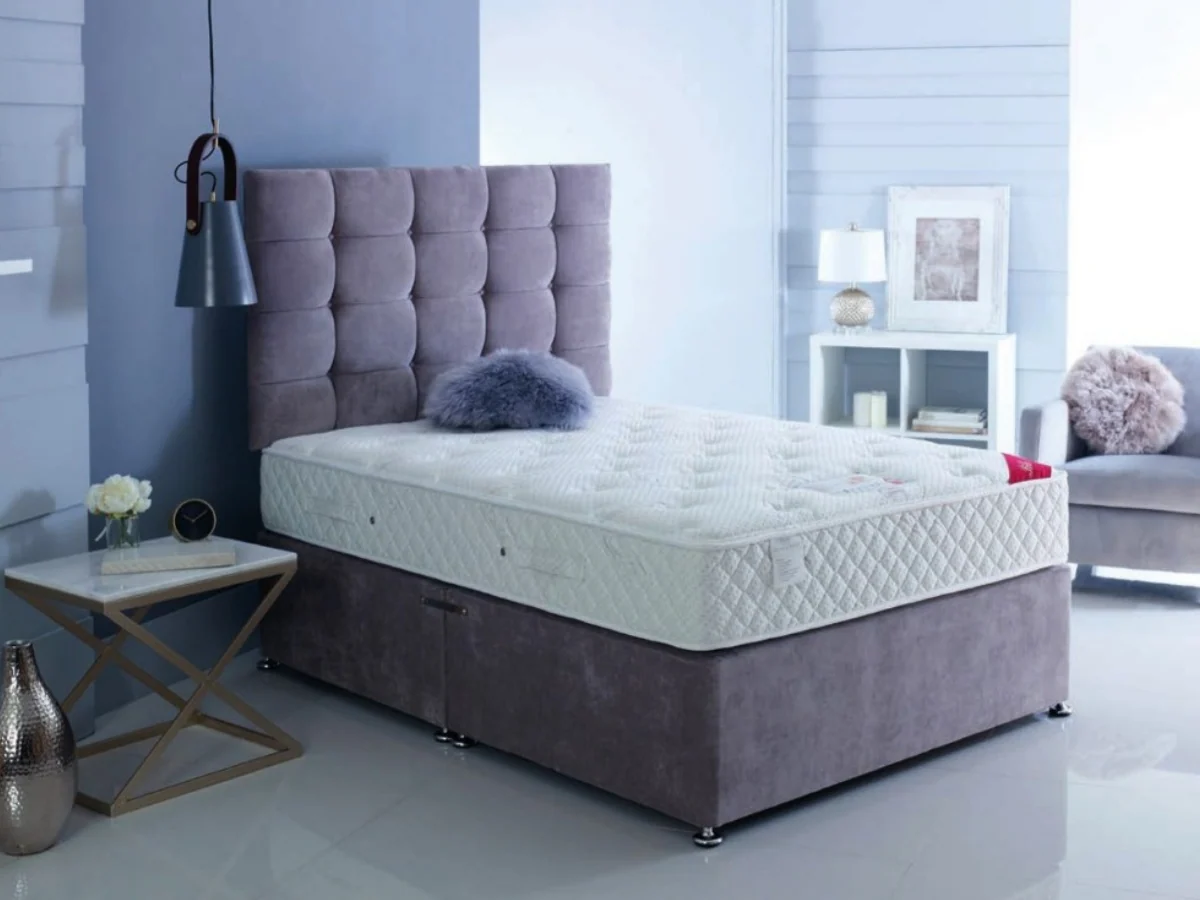 Silk Latex Mattress 1800 Pocket Spring Firm - Image 3